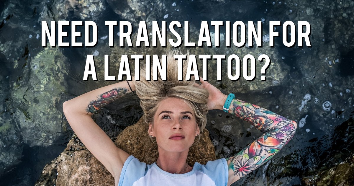 Need translation for a latin tattoo?